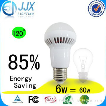 360 degree 7w glass led bulb with CE RoHS Certificates